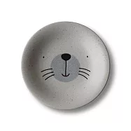 【日本Awasaka】MoguMogu動物 陶瓷淺盤16.5cm ‧ 海豹