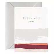 【Card Nest 】THANK YOU LOVELY (mini) 感謝卡 #M1016