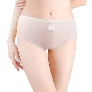 【K’s凱恩絲】浪漫迷人日系毛球蝴蝶結棉柔內褲 XL 粉色