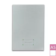 【DATA MATE A5便條本 】可撕式便條本 RF-193T A5尺寸-空白 淺灰藍