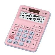 卡西歐CASIO商務系列12位數計算機撞色款 MX-12B-PKLB