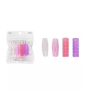 KUTSUWA 大人色系夾鏈袋裝果凍握筆套 粉嫩糖果色系