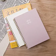 【Conifer 綠的事務】25K-仙蹤特調系列雙線圈筆記本 方格-莓果甜冰