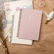 【conifer 綠的事務】32K-仙蹤特調系列雙線圈筆記本 方格-莓果甜冰