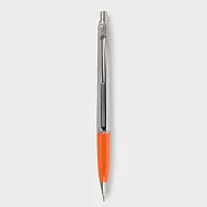 【BALLOGRAF|自動鉛筆】瑞典筆_官方授權代理_EPOCA紀元金屬系列_半金屬筆身_白鉻件_0.7mm_盒裝_ 橘 橘