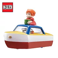 【日本正版授權】Dream TOMICA 吉卜力? 玩具車 宮崎駿 多美小汽車- 05 蒸汽船(崖上的波妞)
