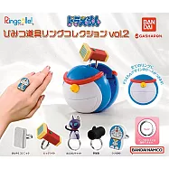 【正版授權】全套5款 哆啦A夢 秘密道具戒指 P2 扭蛋/轉蛋 造型轉蛋/環保蛋殼 放大燈/翻譯蒟蒻/來來貓 796336