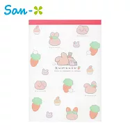 【日本正版授權】熊熊兔 便條本 100頁 日本製 便條紙 KUMAUSA - B款