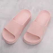 333家居鞋館 經典生活厚底休閒拖鞋 粉24號