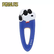 【日本正版授權】史努比 壓克力髮夾 造型髮夾/髮夾/瀏海髮夾/瀏海夾 Snoopy/PEANUTS - 史努比