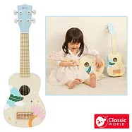 【德國 classic world 客來喜經典木玩】花園烏克麗麗- 藍《40560》