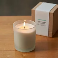 【MUJI 無印良品】附杯芬香蠟燭.旅行香味/200g