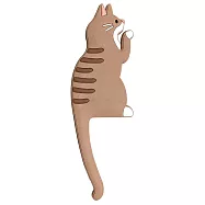 青青 簡單生活系列 CZ-698 貓貓磁鐵掛鉤 _C 奶茶貓