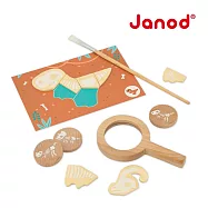 【法國Janod】恐龍夢公園-探索侏儸紀
