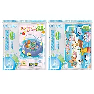 (2款1包)哈哈閃亮環保卡通書套 加寬型(新課鋼適用) 寶可夢B