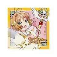 【日本正版授權】庫洛魔法使 貼紙 日本製 手帳貼/裝飾貼紙 木之本櫻/小櫻 - F款