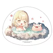 豬肝記得煮熟再吃(原作) 造型滑鼠墊 B