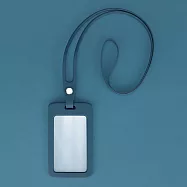 【ABEL】舒展 超Q彈矽膠證件套繩組 藍色