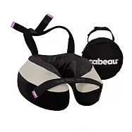 【Cabeau】旅行用記憶棉頸枕S3/TNE 飛機枕(附耳塞+收納袋) 開羅棕