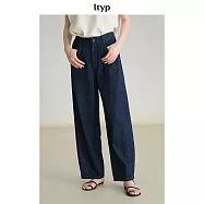 ltyp旅途原品 漢麻棉休閒百搭時髦九分牛仔褲 M L XL M 洗水單寧藍