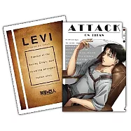 MUSE木棉花 進擊的巨人 三層資料夾 - H款 里維