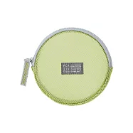 【KING JIM】FLATTY SHEER 多功能網狀拉鍊袋 S 黃色 (5160-YL)