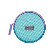 【KING JIM】FLATTY SHEER 多功能網狀拉鍊袋 S 綠色 (5160-GN)