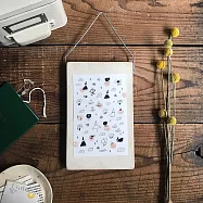 【avocado mori 森酪梨】花的房間 Flower&rsquo;s room | 轉印貼紙