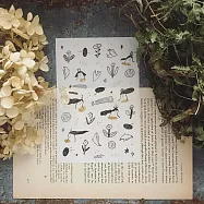 【avocado mori 森酪梨】我們的宇宙 Our galaxy | 轉印貼紙