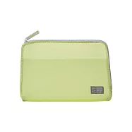 【KING JIM】FLATTY SHEER 多功能網狀拉鍊袋 L 黃色 (5166-YL)