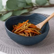 【日本Minoru】Meguru職人匠釉 陶瓷餐碗240ml ‧ 紺鼠藍