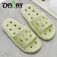【OMORY】起司EVA排水洞洞鞋- 綠色25cm