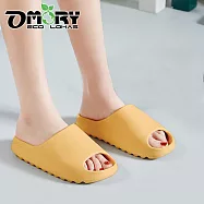 【OMORY】厚底EVA鯊魚齒拖鞋- 奶茶25cm