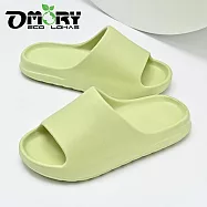 【OMORY】厚底EVA鯊魚齒拖鞋- 綠色24cm