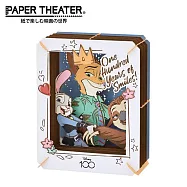 【日本正版授權】紙劇場 迪士尼 100周年 紙雕模型/紙模型/立體模型 PAPER THEATER - 動物方城市