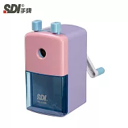 SDI手牌 NO.0166P 輕鬆轉 大小通吃可調式削鉛筆機 紫