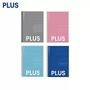 (4色1包)PLUS B5筆記本
