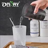 【OMORY】無印風漱口杯2入組- 透明款