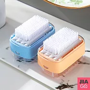 JIAGO 肥皂盒起泡洗衣刷 藍色