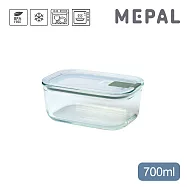 MEPAL / EasyClip 輕巧蓋玻璃密封保鮮盒700ml- 鼠尾草綠 鼠尾草綠