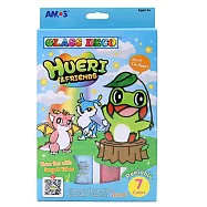 韓國AMOS 7色HUERI&FRIEND主題22ML玻璃彩繪組[台灣代理公司貨]