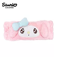 【日本正版授權】三麗鷗 洗臉髮帶 吸水髮帶/寬版髮帶/洗臉用髮帶 - 美樂蒂