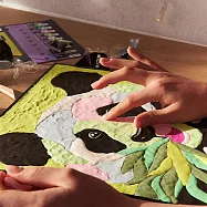 【OKTO心靈畫布】動物數字|DIY輕黏土 熊貓