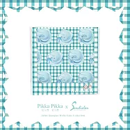 日本Pikka Pikka世界最細纖維毛孔潔淨布 / Sanchia Lau聯名款_寶寶藍玫瑰