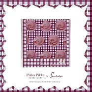 日本Pikka Pikka世界最細纖維毛孔潔淨布 / Sanchia Lau聯名款_仙女紫紅玫瑰