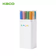 KACO KALOR綺采12色方頭圓頭兩用粗細色彩馬克筆套組 仲夏夜