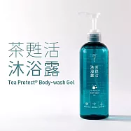 【七三茶堂丨茶炭方&reg;潔淨護理】 茶甦活沐浴露 300ml 〔廣效抑菌防護、無抗藥性〕
