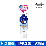 【KOSE SOFTYMO 絲芙蒂】卸粧洗顏霜 190g (嫩白)