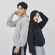 【KISSDIAMOND】極簡素色寬鬆口袋帽T(KDT-2220) 4XL 灰色