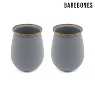 【兩入一組】Barebones CKW-386 琺瑯不倒翁杯組 Enamel Tumbler Set (16oz) / 城市綠洲 (杯子 茶杯 水杯 琺瑯杯) 石灰